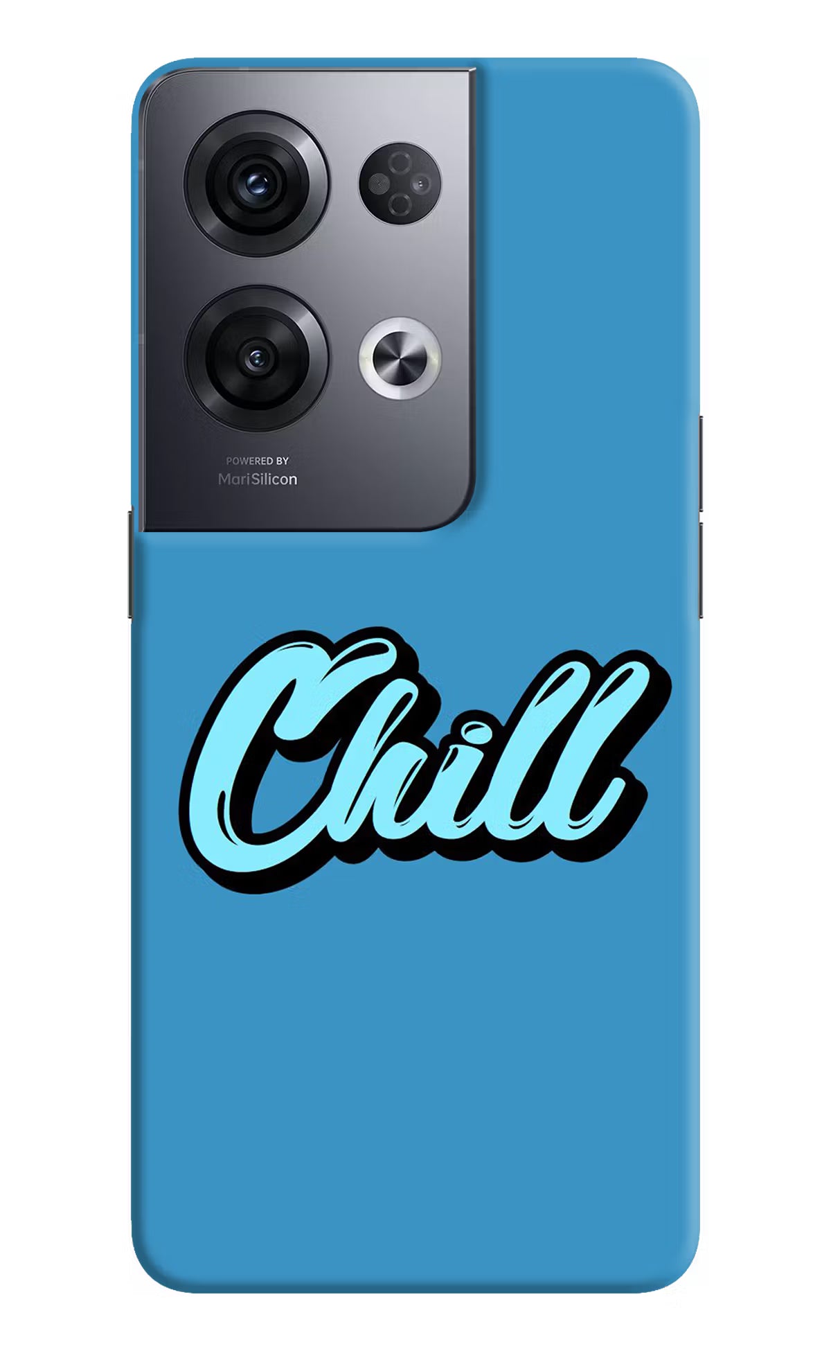 Chill Oppo Reno8 Pro Hard Case Back Cover by Casekaro
