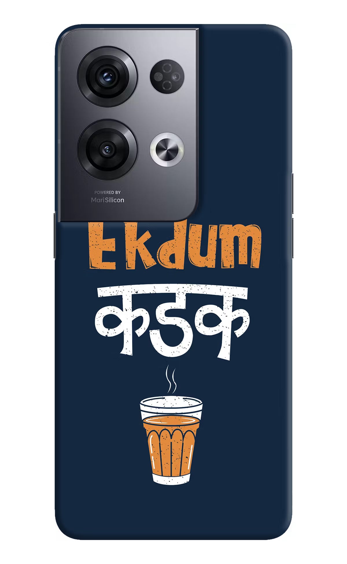 Ekdum Kadak Chai Oppo Reno8 Pro Hard Case Back Cover by Casekaro
