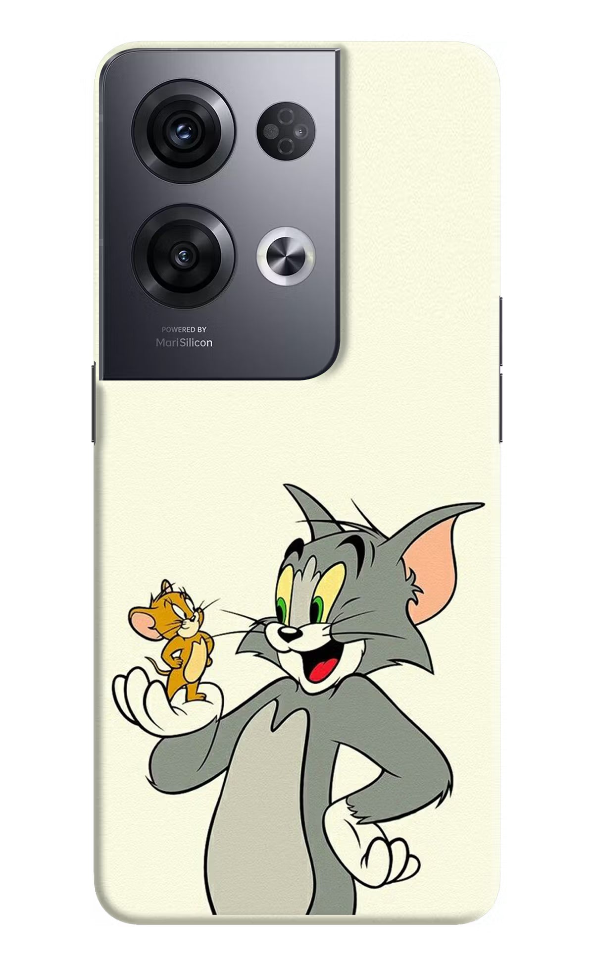 Tom & Jerry Oppo Reno8 Pro Hard Case Back Cover by Casekaro