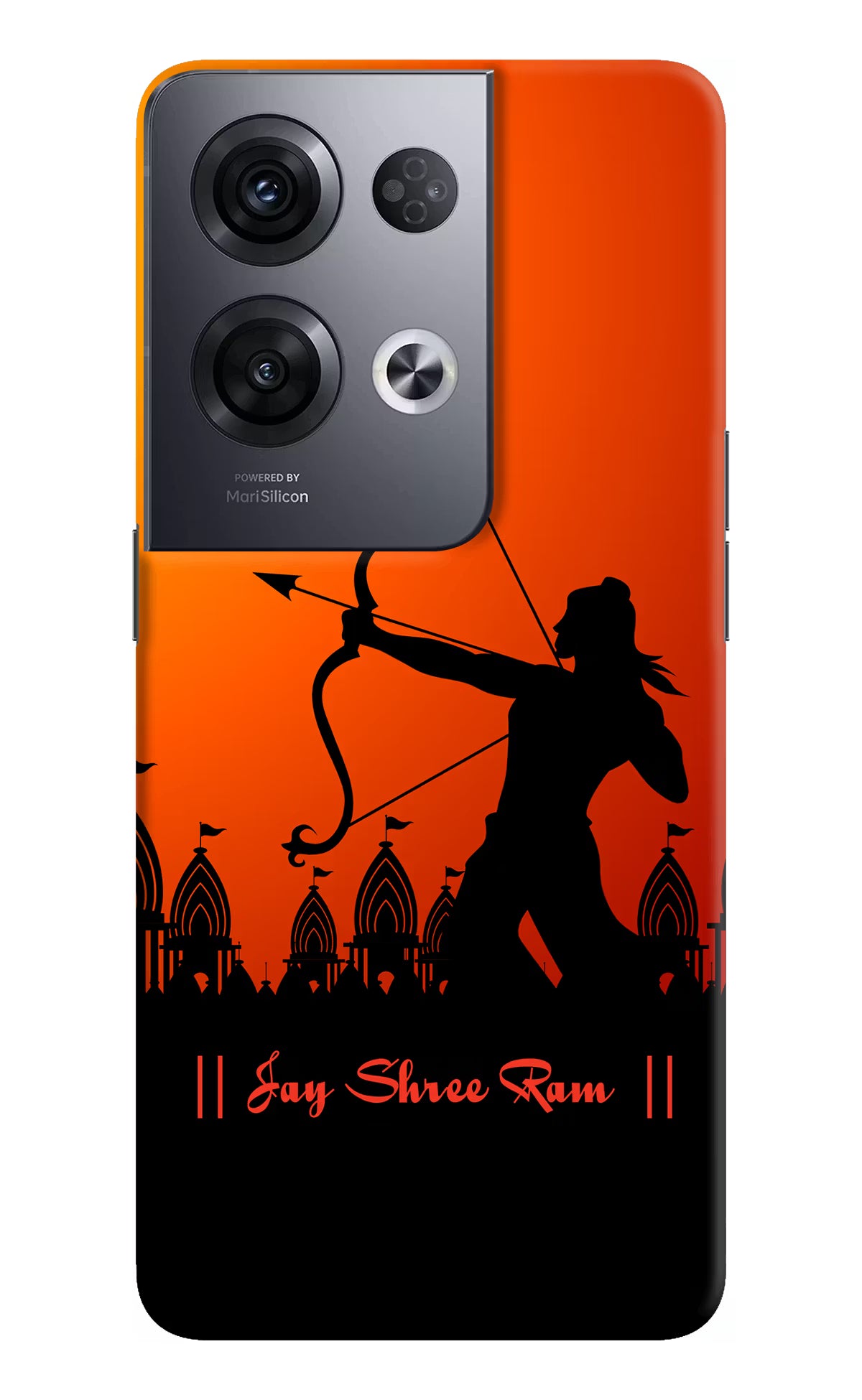 Lord Ram - 4 Oppo Reno8 Pro Hard Case Back Cover by Casekaro