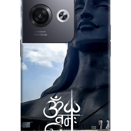 Om Namah Shivay Oppo Reno8 Pro Hard Case Back Cover by Casekaro