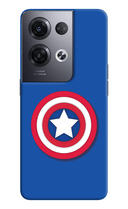 Shield Oppo Reno8 Pro Hard Case Back Cover by Casekaro