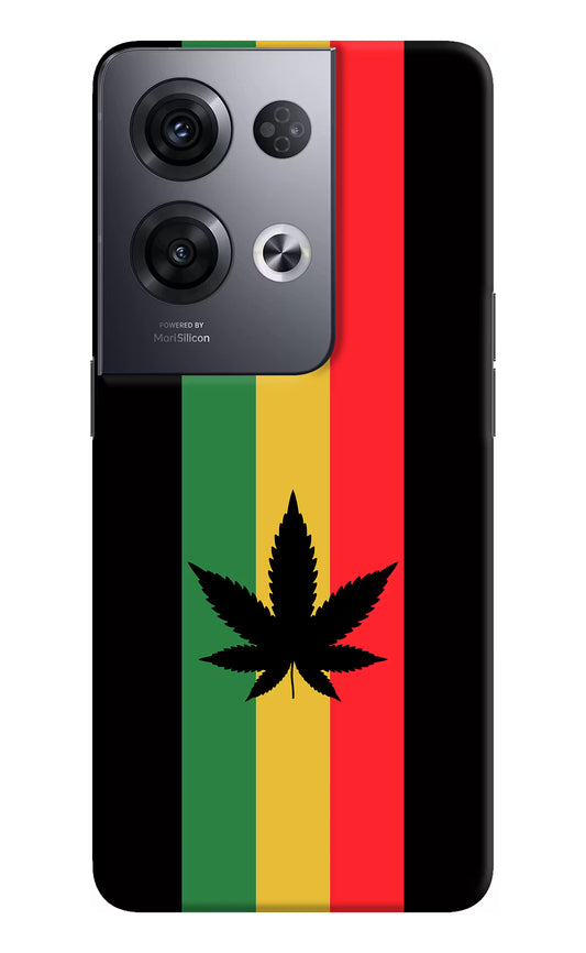 Weed Flag Oppo Reno8 Pro Hard Case Back Cover by Casekaro