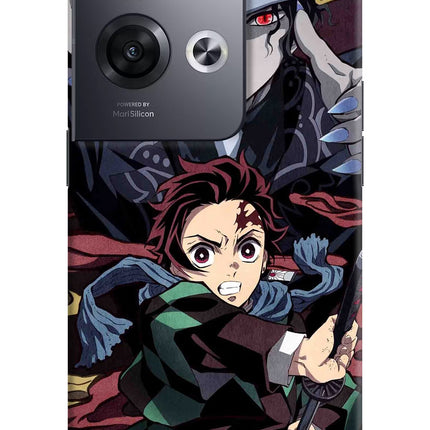 Demon Slayer Oppo Reno8 Pro Hard Case Back Cover by Casekaro