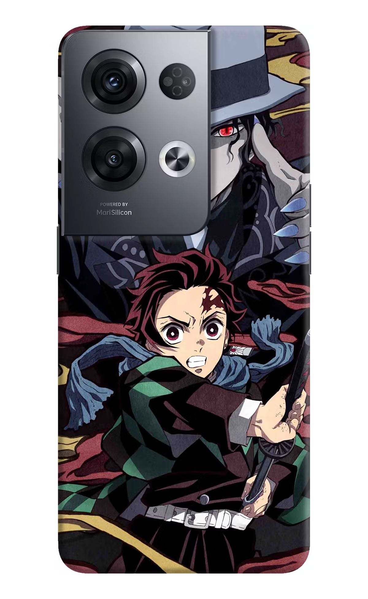 Demon Slayer Oppo Reno8 Pro Hard Case Back Cover by Casekaro