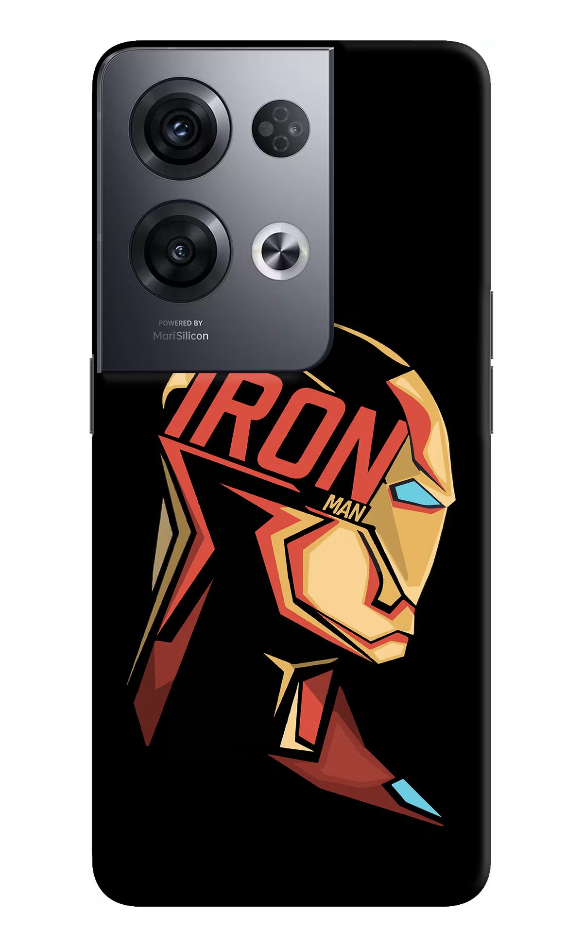 IronMan Oppo Reno8 Pro Hard Case Back Cover by Casekaro