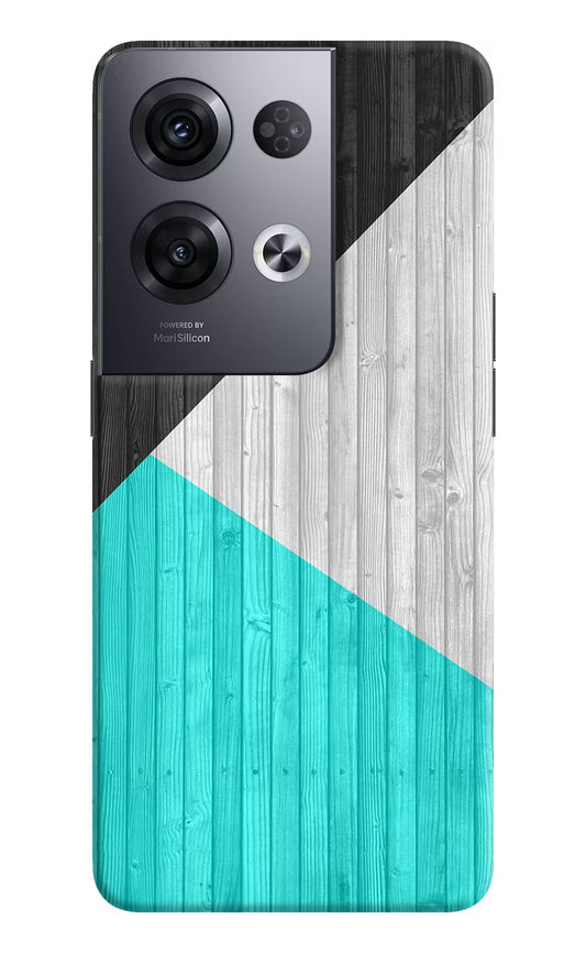 Wooden Abstract Oppo Reno8 Pro Hard Case Back Cover by Casekaro