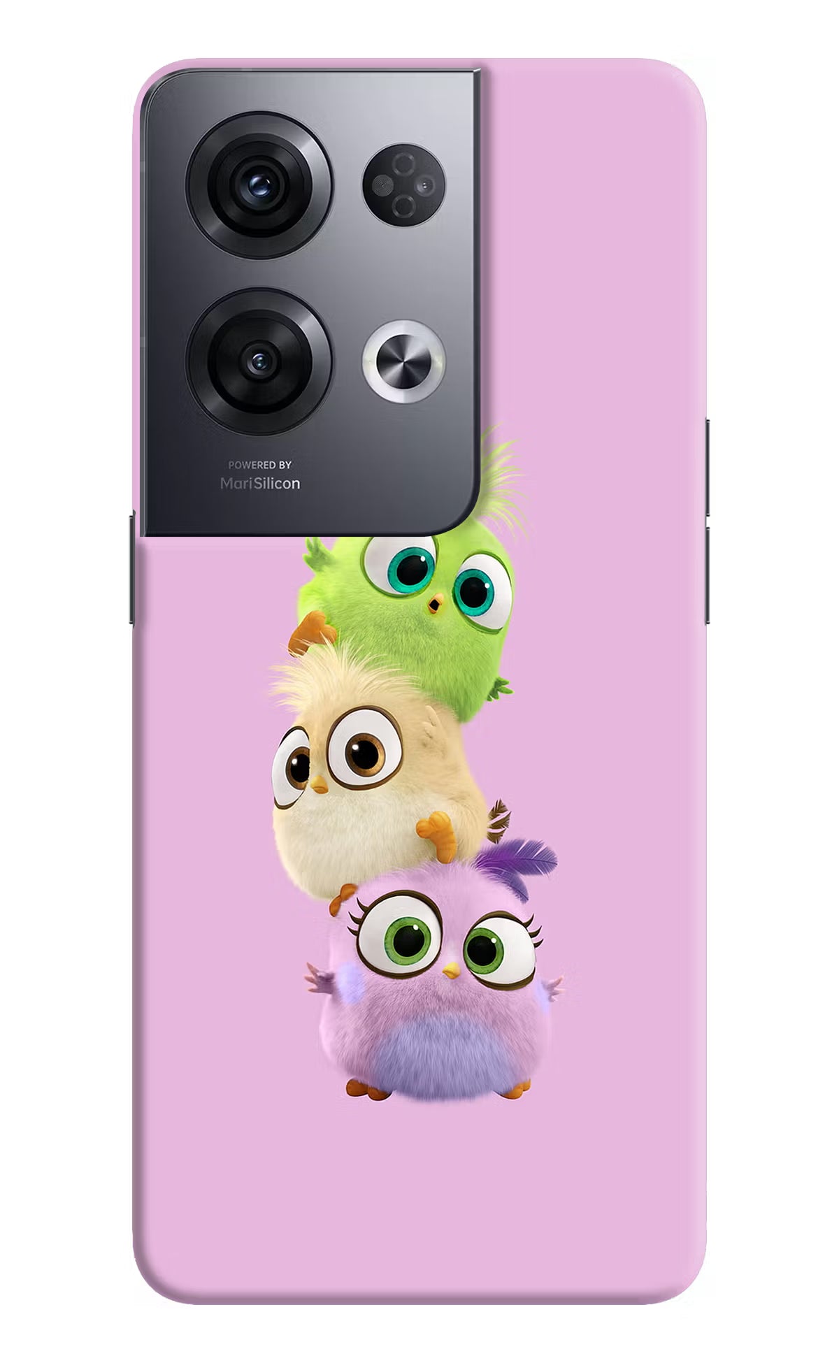 Cute Little Birds Oppo Reno8 Pro Hard Case Back Cover by Casekaro