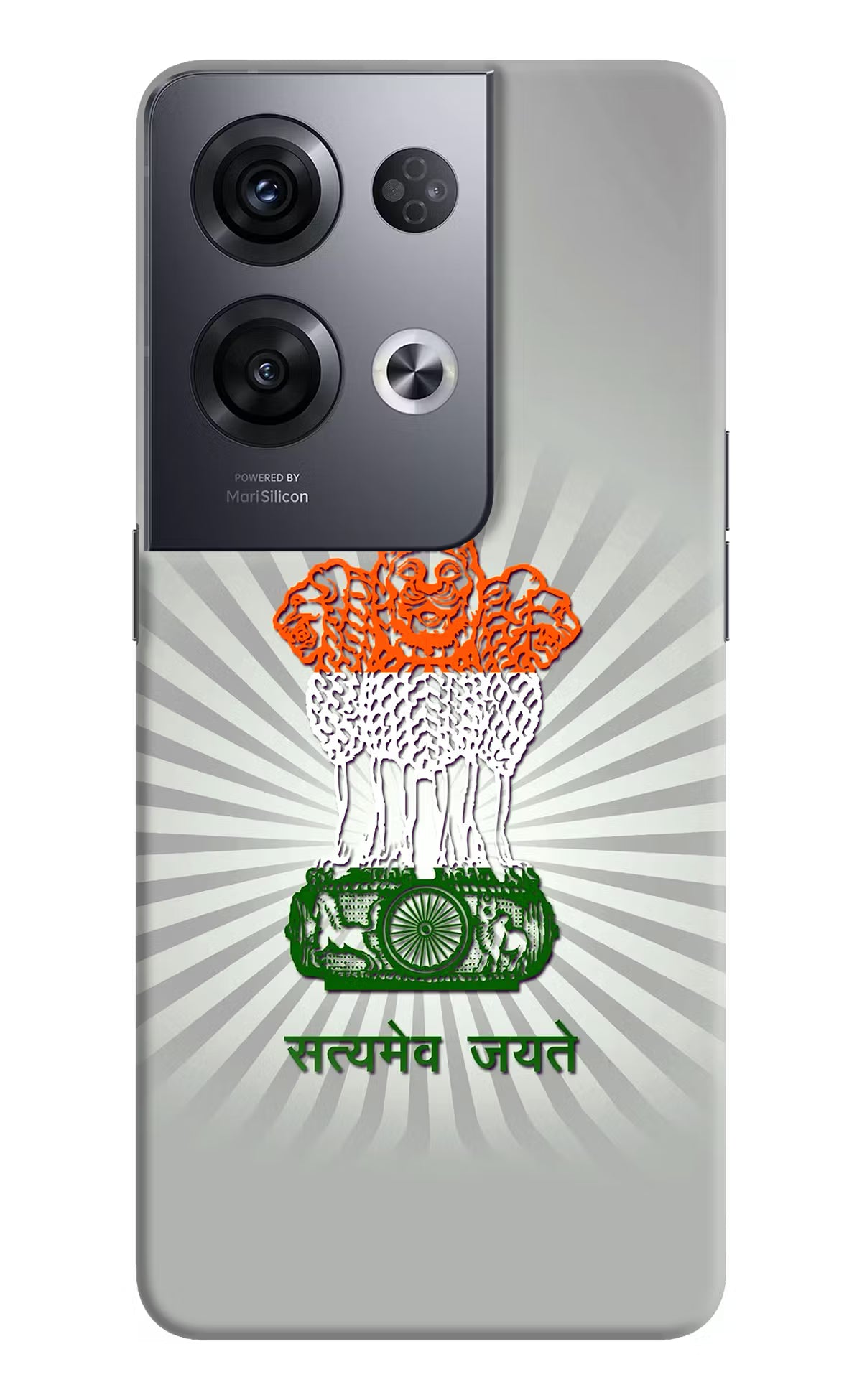 Satyamev Jayate Art Oppo Reno8 Pro Hard Case Back Cover by Casekaro