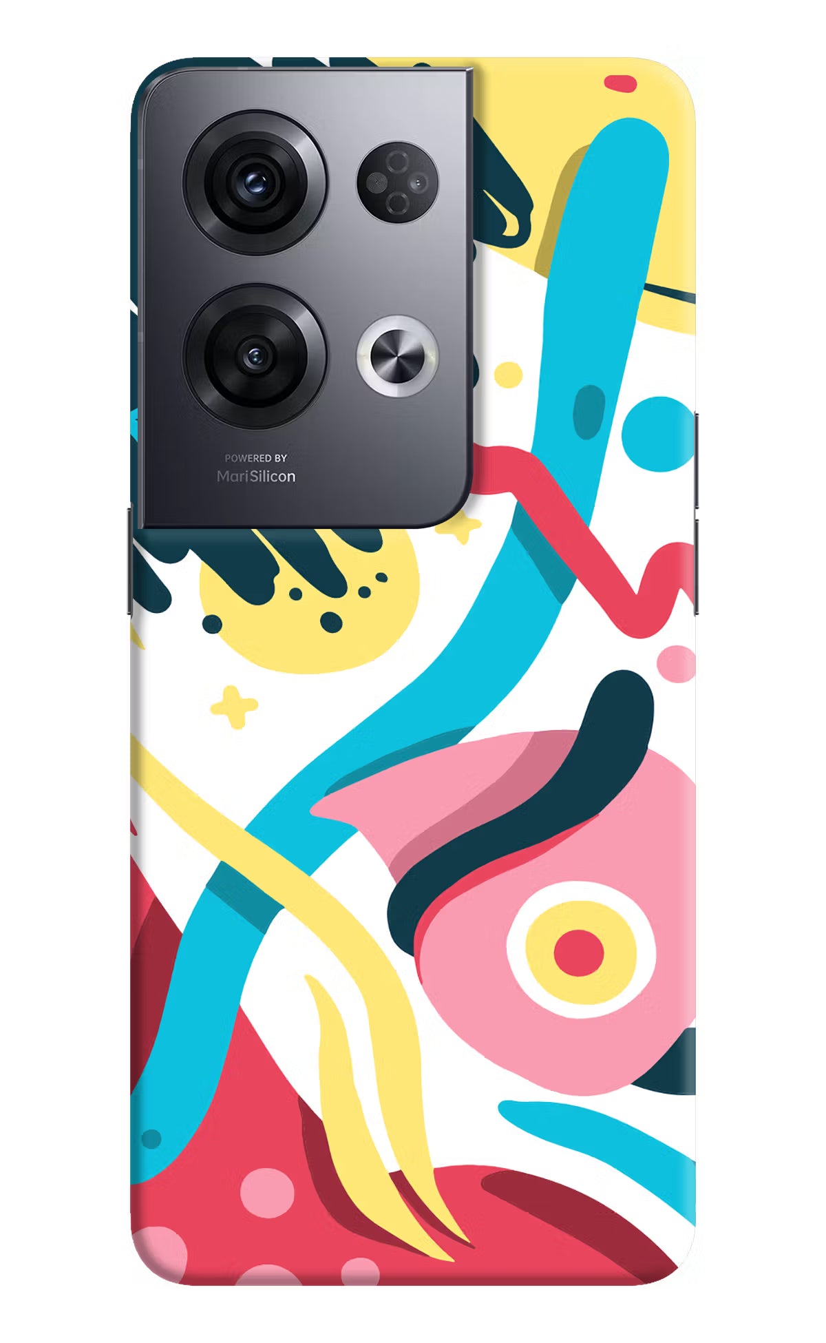 Trippy Oppo Reno8 Pro Hard Case Back Cover by Casekaro