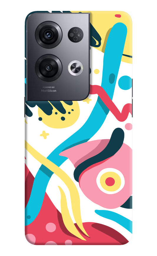 Trippy Oppo Reno8 Pro Hard Case Back Cover by Casekaro