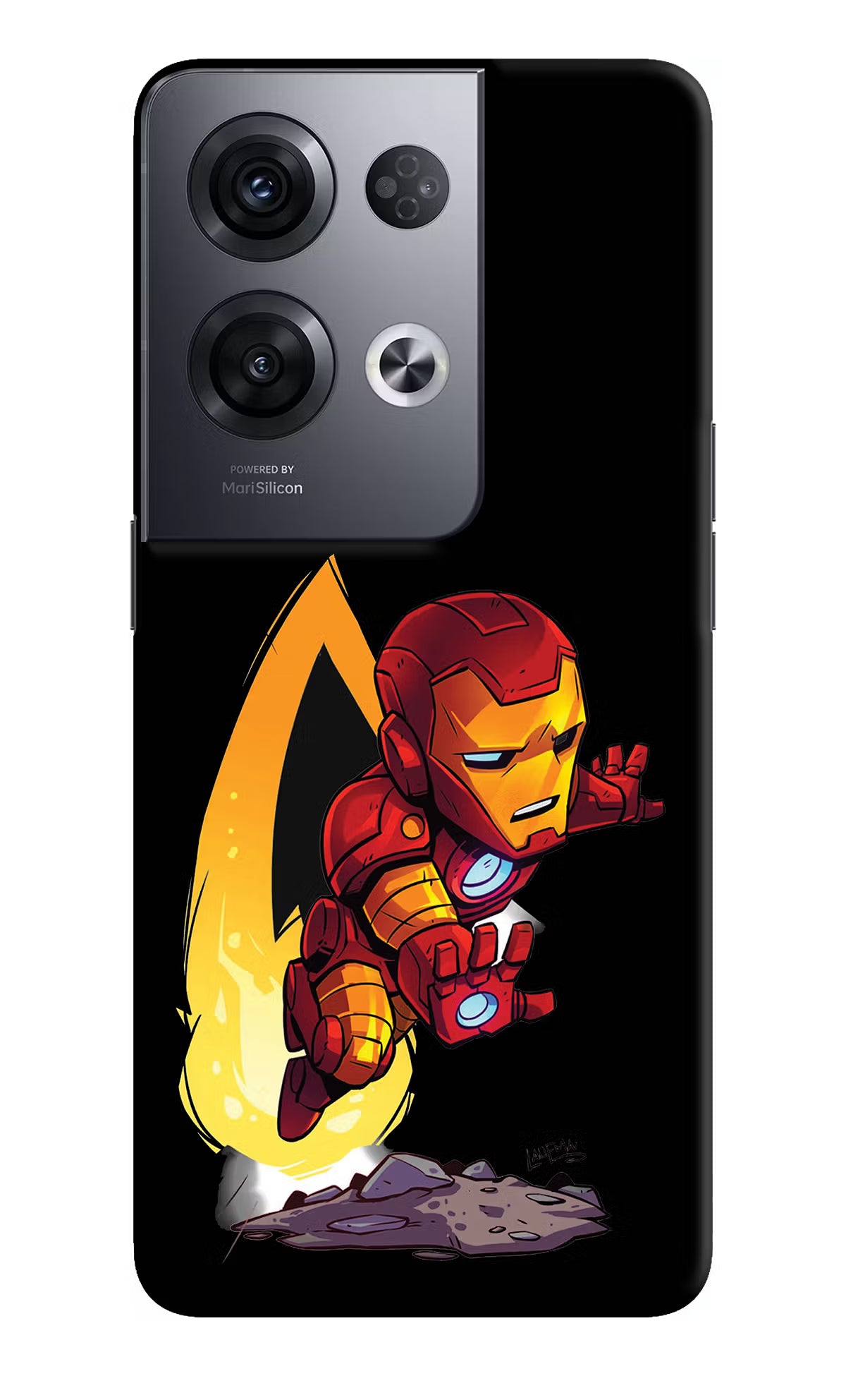 IronMan Oppo Reno8 Pro Hard Case Back Cover by Casekaro