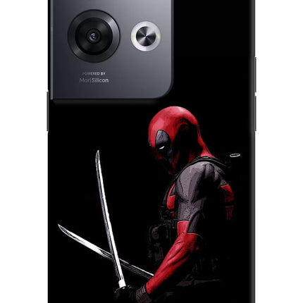 Deadpool Oppo Reno8 Pro Hard Case Back Cover by Casekaro