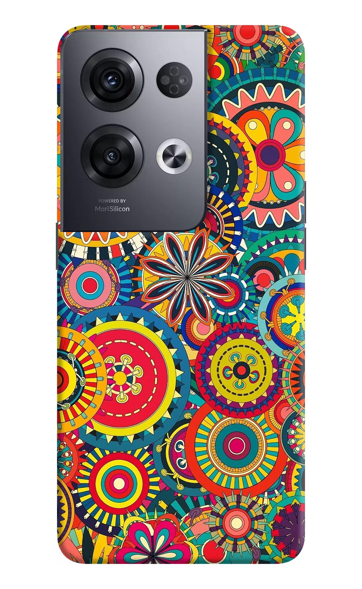 Gol Gol Art Oppo Reno8 Pro Hard Case Back Cover by Casekaro