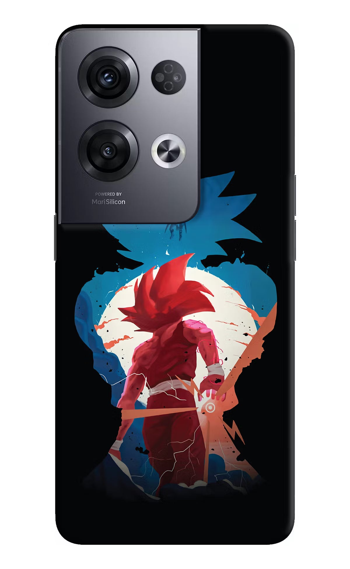 Goku Oppo Reno8 Pro Hard Case Back Cover by Casekaro