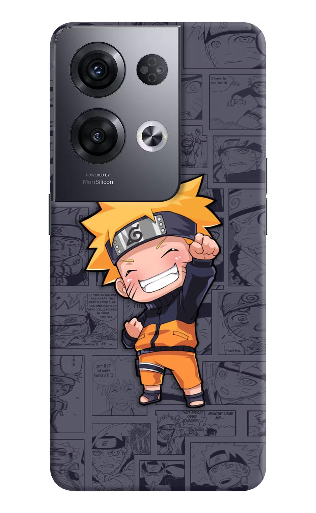 Chota Naruto Oppo Reno8 Pro Hard Case Back Cover by Casekaro