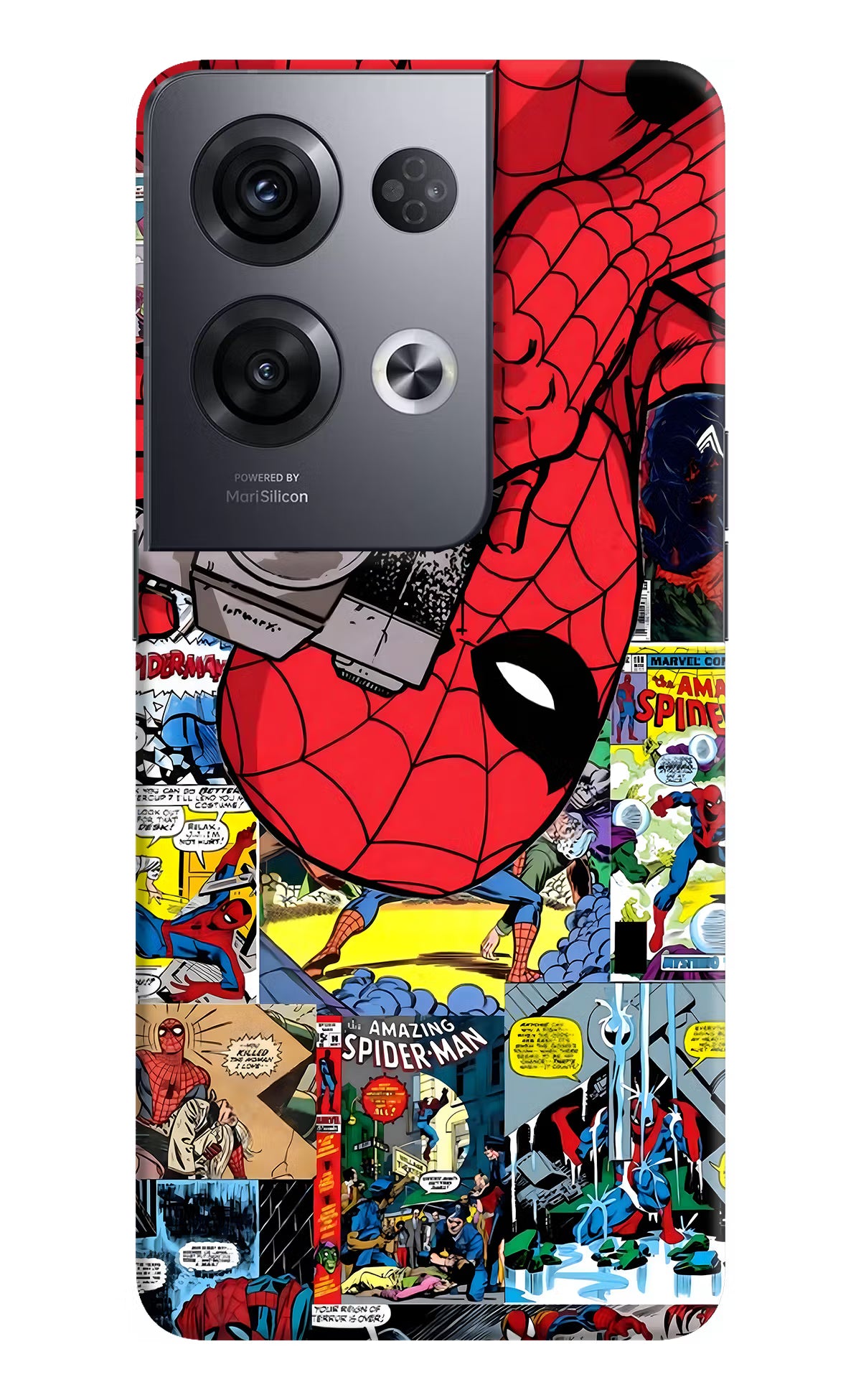 Spider Man Oppo Reno8 Pro Hard Case Back Cover by Casekaro