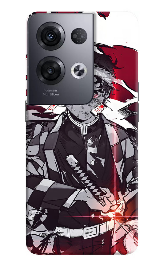 Demon Slayer Oppo Reno8 Pro Hard Case Back Cover by Casekaro