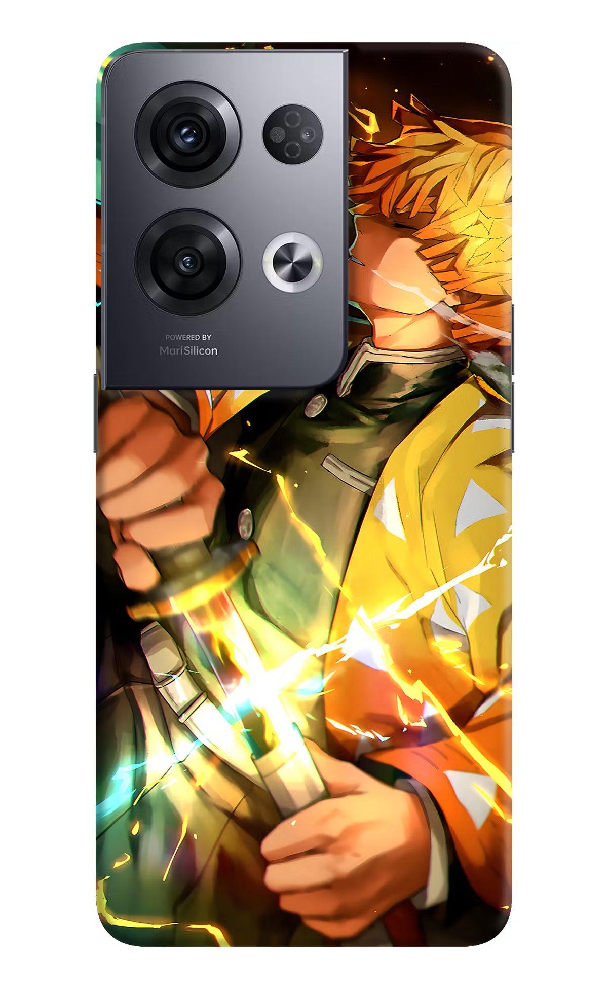 Demon Slayer Oppo Reno8 Pro Hard Case Back Cover by Casekaro