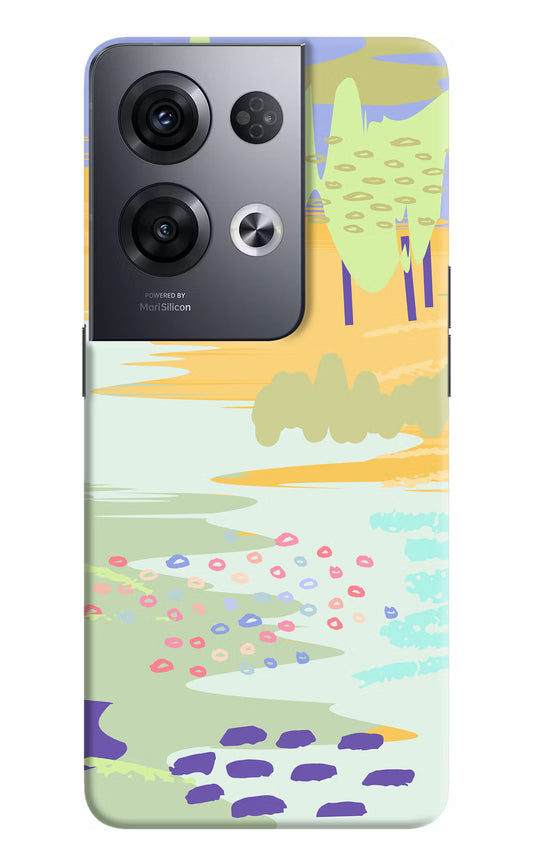 Scenery Oppo Reno8 Pro Hard Case Back Cover by Casekaro