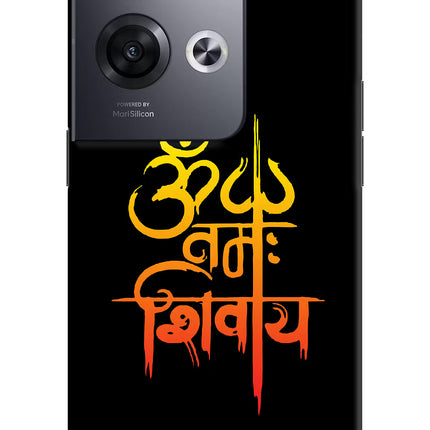 Om Namah Shivay Oppo Reno8 Pro Hard Case Back Cover by Casekaro