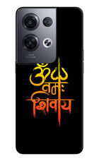 Om Namah Shivay Oppo Reno8 Pro Hard Case Back Cover by Casekaro