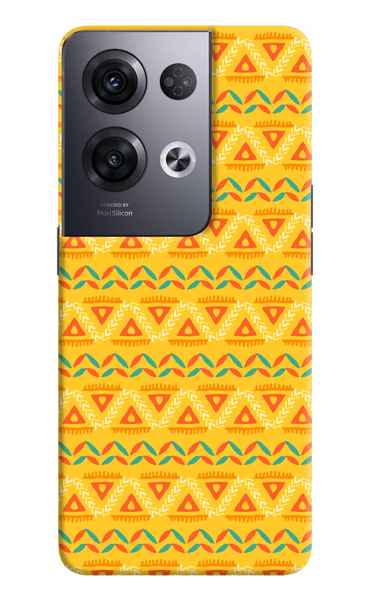 Tribal Pattern Oppo Reno8 Pro Hard Case Back Cover by Casekaro