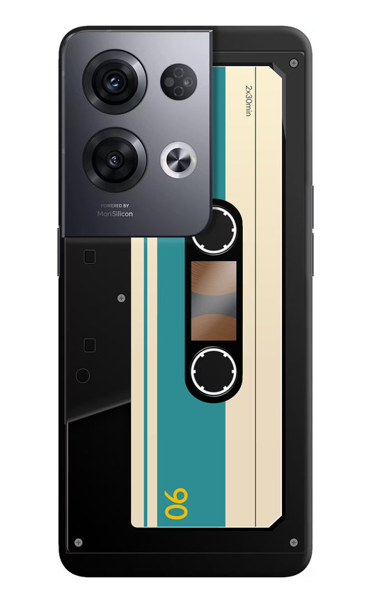 Cassette Oppo Reno8 Pro Hard Case Back Cover by Casekaro