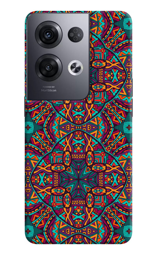 Colour Mandala Oppo Reno8 Pro Hard Case Back Cover by Casekaro