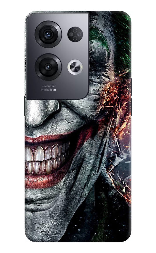 Joker Cam Oppo Reno8 Pro Hard Case Back Cover by Casekaro