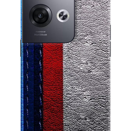 BMW Stripes Oppo Reno8 Pro Hard Case Back Cover by Casekaro