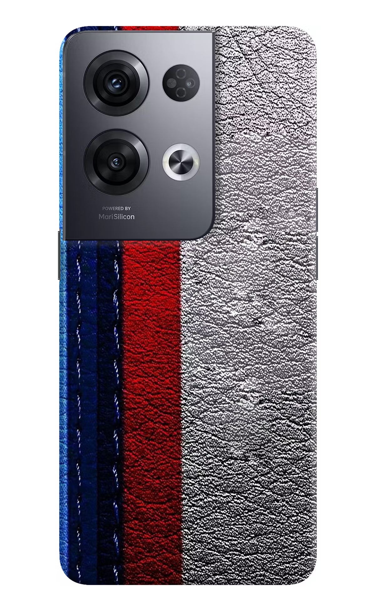 BMW Stripes Oppo Reno8 Pro Hard Case Back Cover by Casekaro