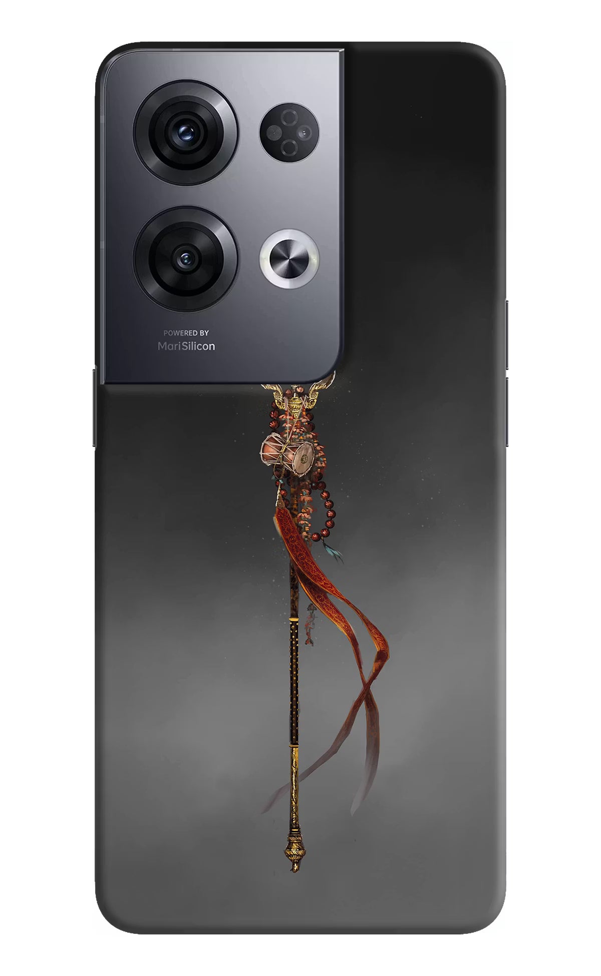 Shiv Trishul Oppo Reno8 Pro Hard Case Back Cover by Casekaro