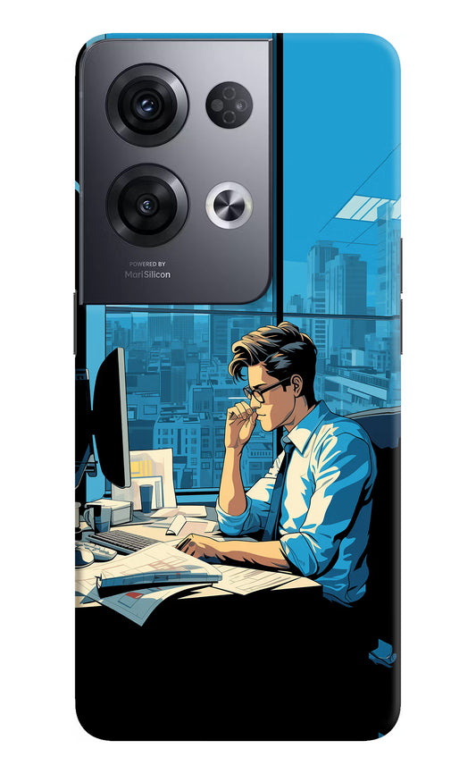 Focused Hustler (AI Generated) Oppo Reno8 Pro Hard Case Back Cover by Casekaro