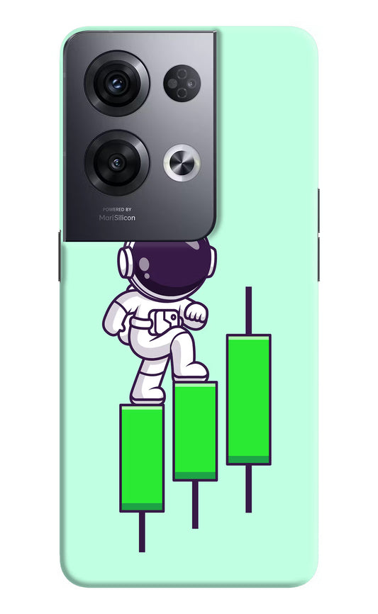Astronaut Trader Oppo Reno8 Pro Hard Case Back Cover by Casekaro