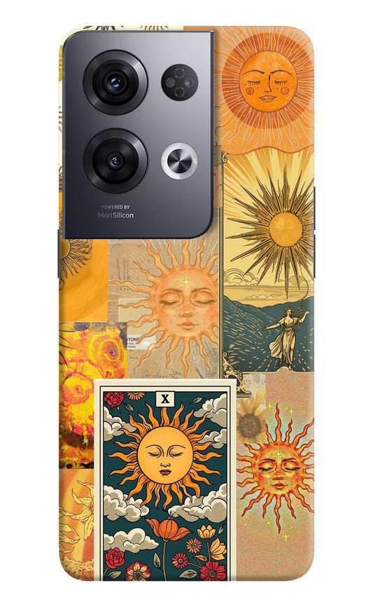 Sun Oppo Reno8 Pro Hard Case Back Cover by Casekaro