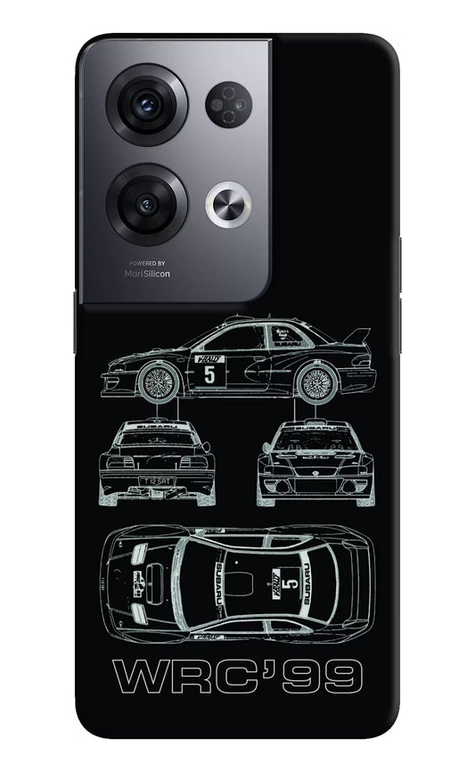 WRC'99 Oppo Reno8 Pro Hard Case Back Cover by Casekaro