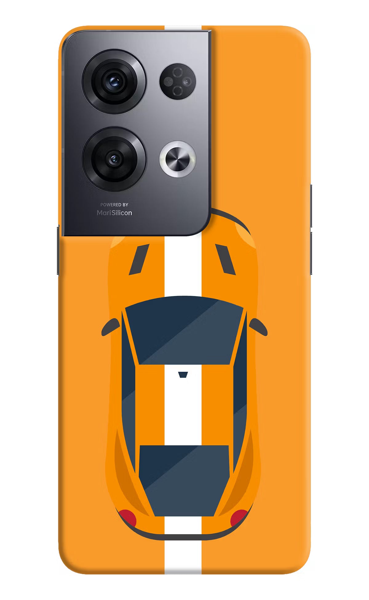 Highway Pursuit Oppo Reno8 Pro Hard Case Back Cover by Casekaro