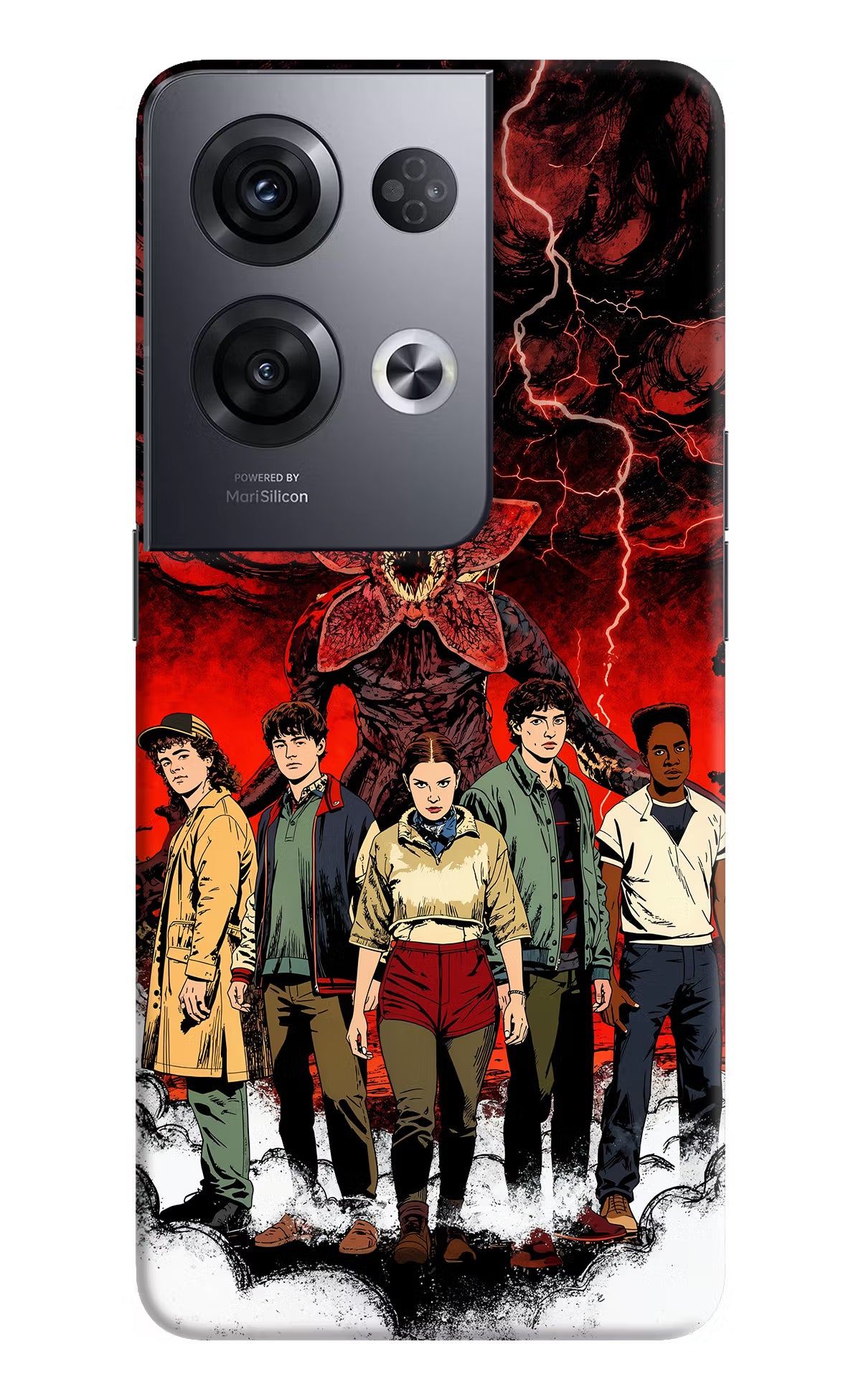 Ordinary Things Characters Oppo Reno8 Pro Hard Case Back Cover by Casekaro