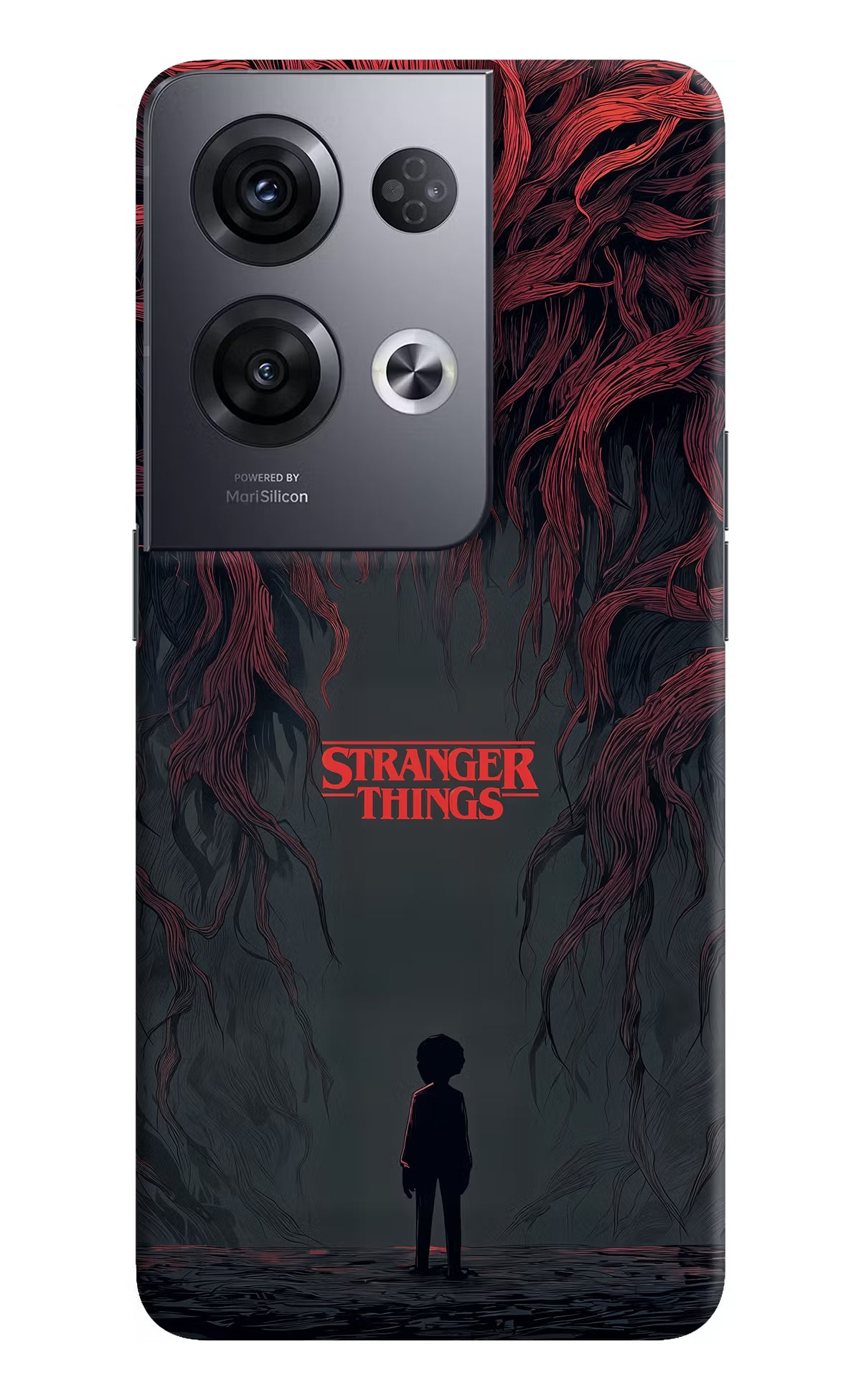 Ordinary Things Dark Side Oppo Reno8 Pro Hard Case Back Cover by Casekaro
