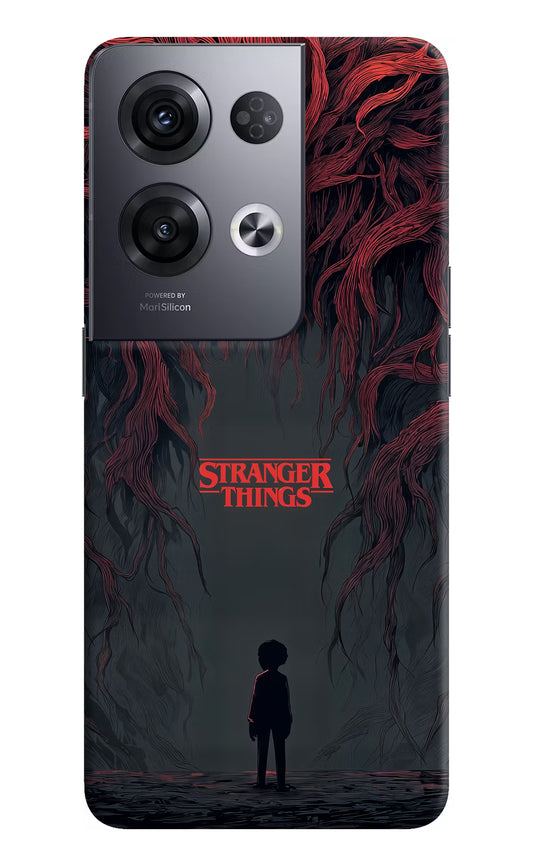 Ordinary Things Dark Side Oppo Reno8 Pro Hard Case Back Cover by Casekaro