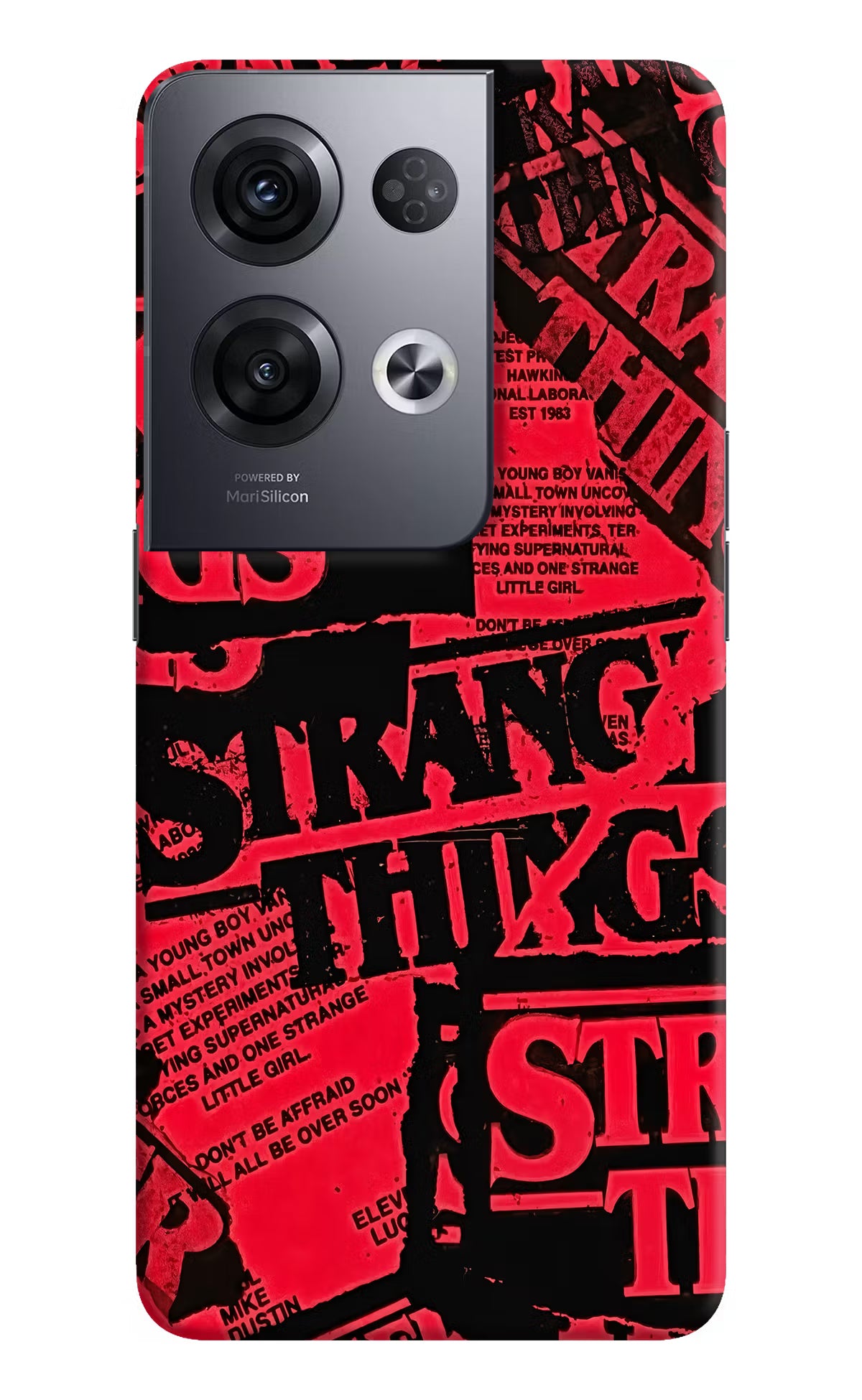 Ordinary Things Oppo Reno8 Pro Hard Case Back Cover by Casekaro