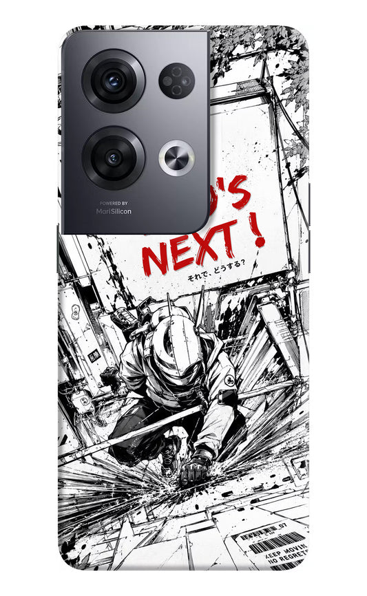 Who's Next Oppo Reno8 Pro Hard Case Back Cover by Casekaro