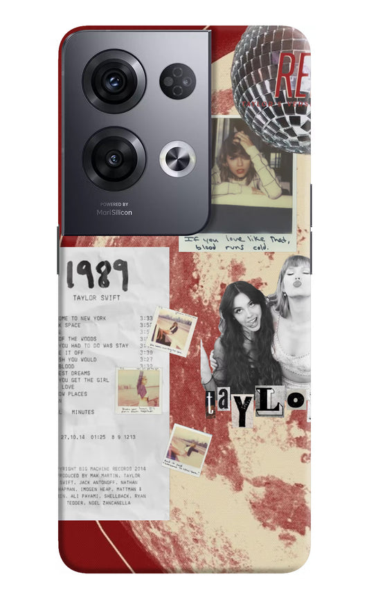 Taylor Swift Oppo Reno8 Pro Back Cover