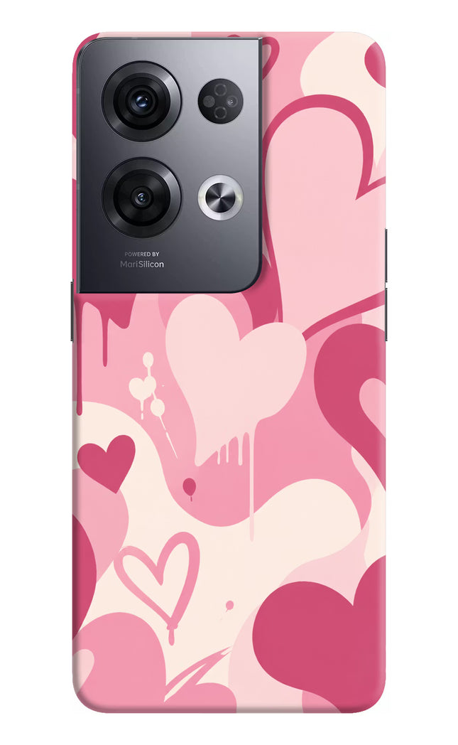 Hearty case Oppo Reno8 Pro Hard Case Back Cover by Casekaro