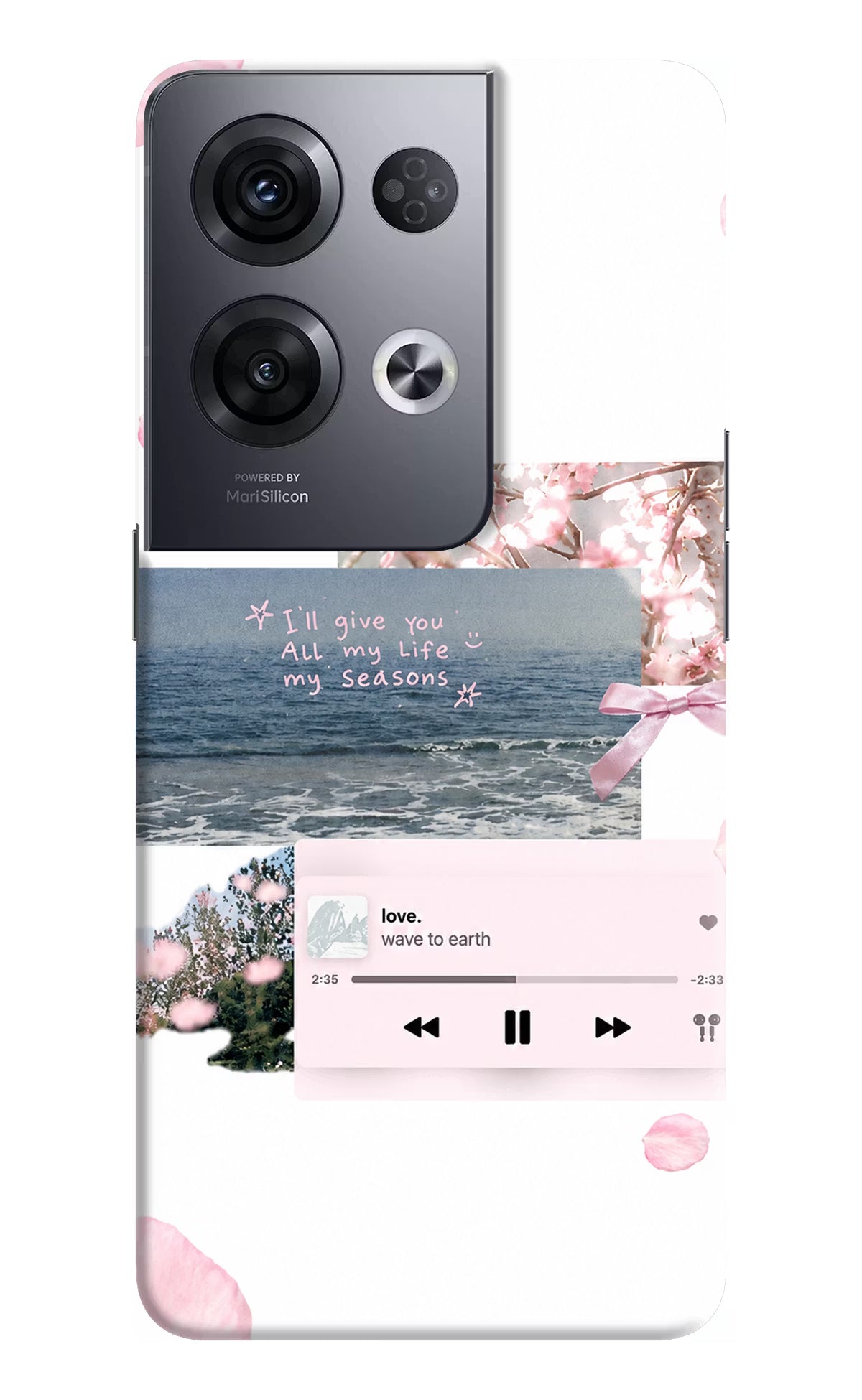 Wave to earth Oppo Reno8 Pro Back Cover