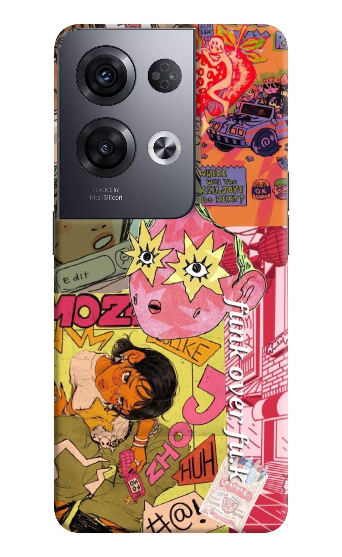 Funkover Oppo Reno8 Pro Back Cover