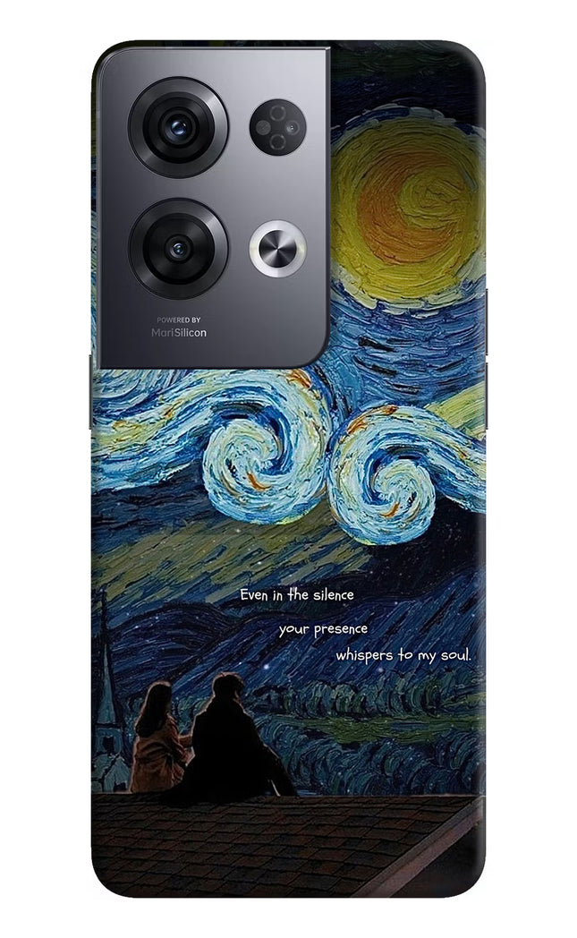 Softcore Oppo Reno8 Pro Hard Case Back Cover by Casekaro