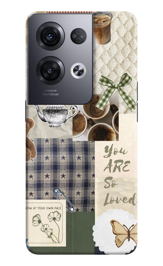 Cookie Oppo Reno8 Pro Hard Case Back Cover by Casekaro