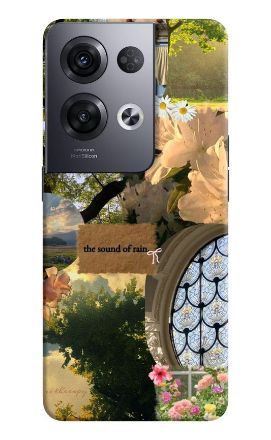 Rain Oppo Reno8 Pro Back Cover